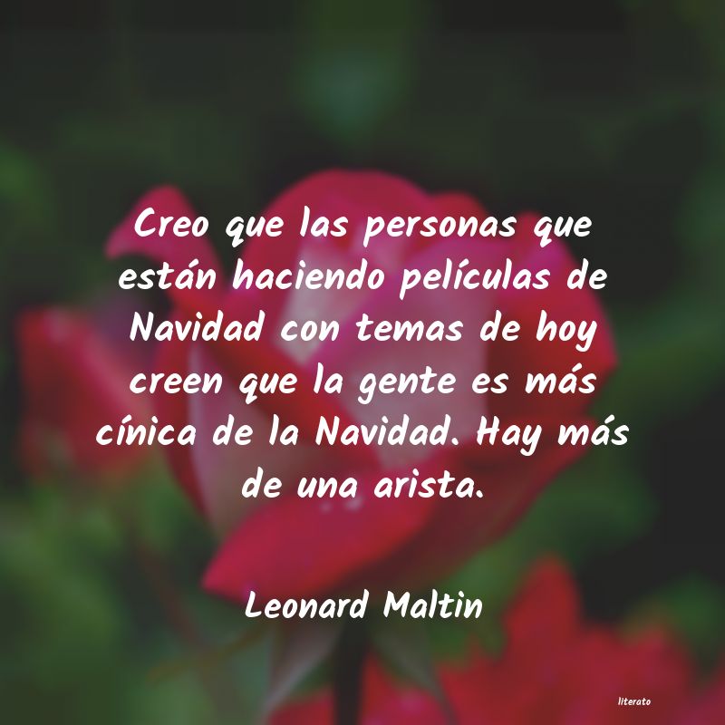 Frases de Leonard Maltin