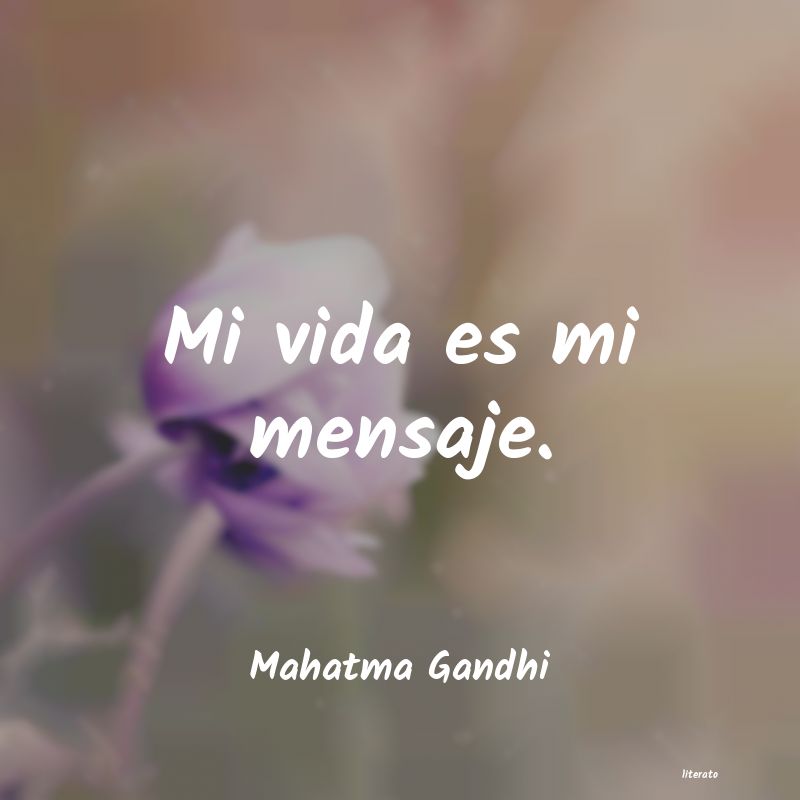 Frases de Mahatma Gandhi