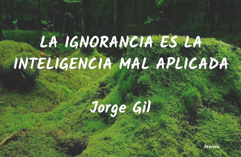 frases de Jorge Gil