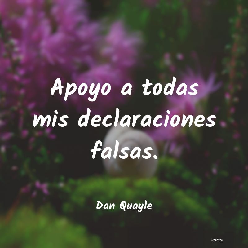 frases de Dan Quayle