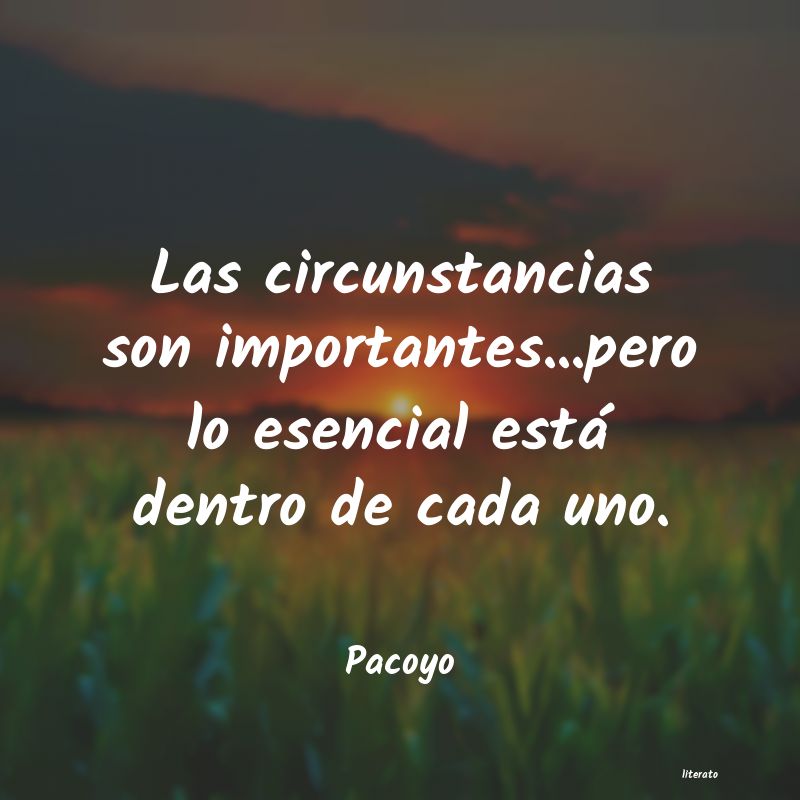 frases de Pacoyo