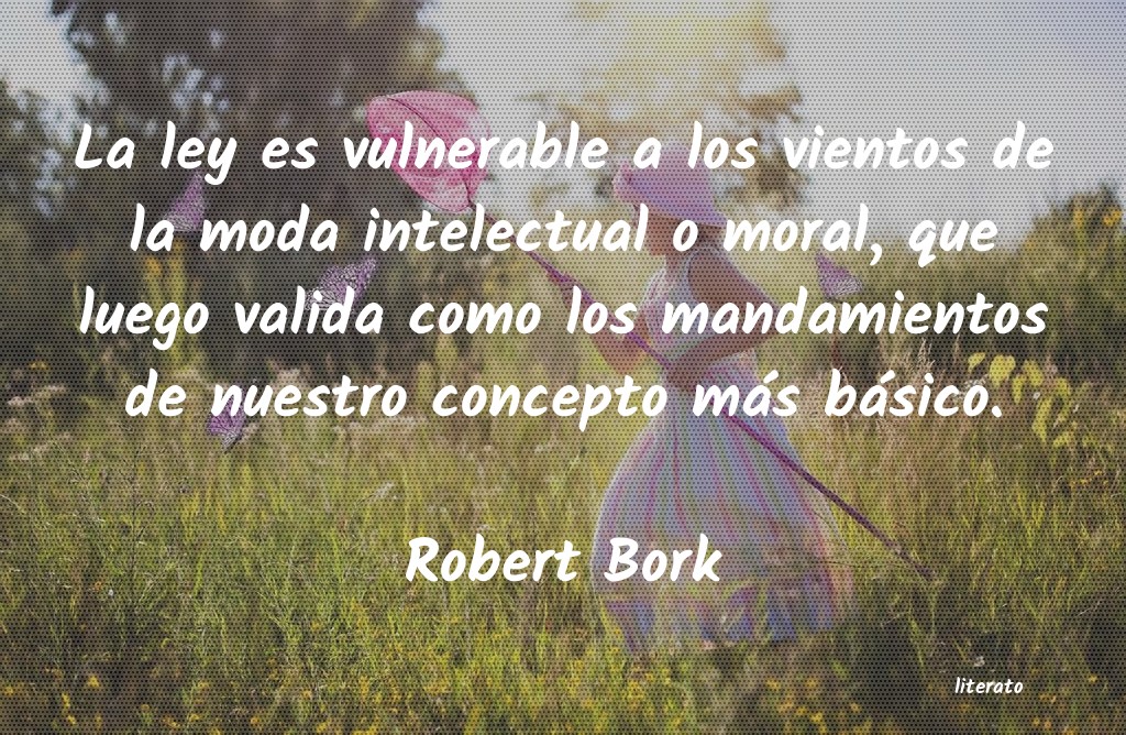 frases de Robert Bork