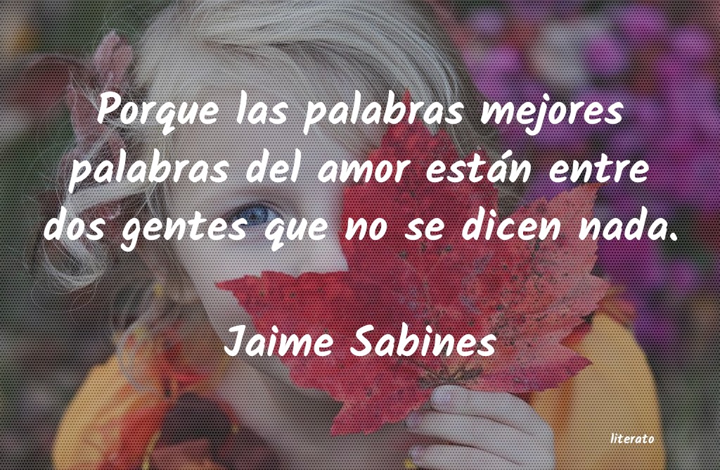 Frases de Jaime Sabines