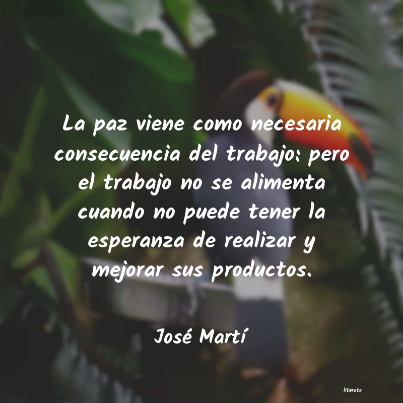 Frases de José Martí