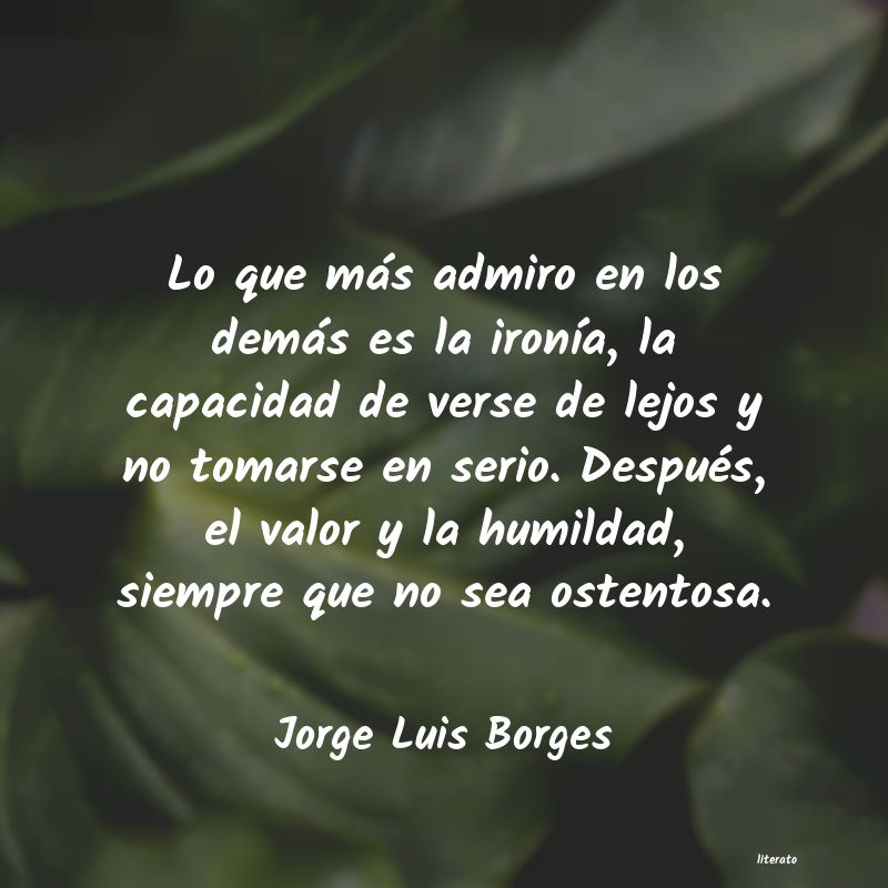 Frases de Jorge Luis Borges