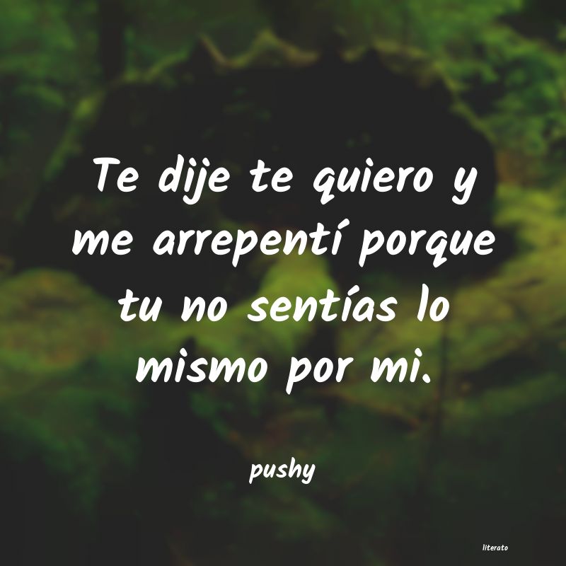 frases de pushy