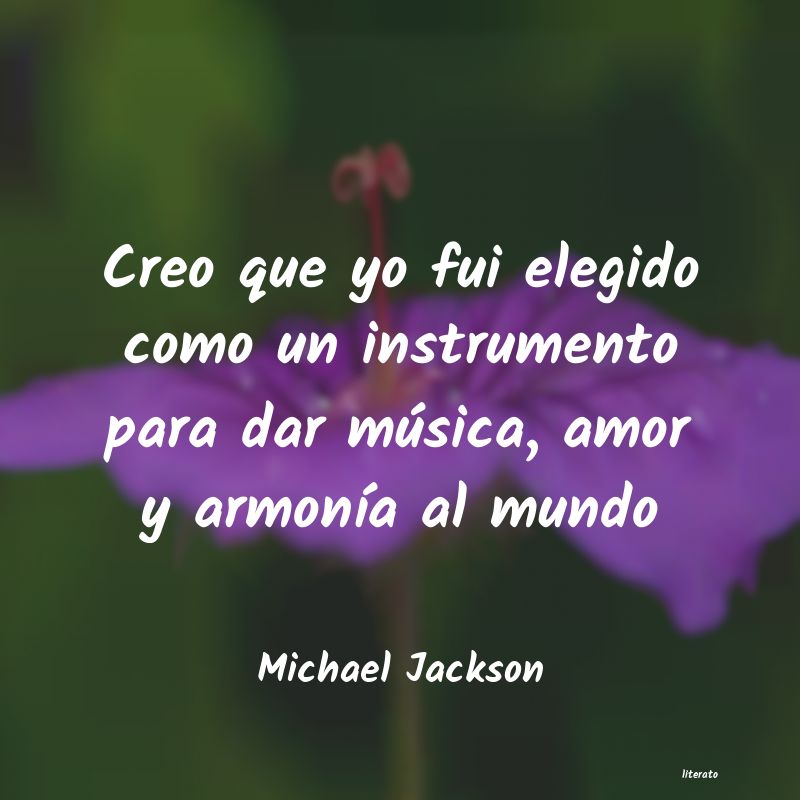 Frases de Michael Jackson