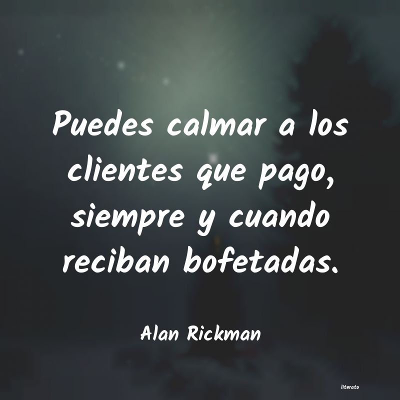 Frases de Alan Rickman