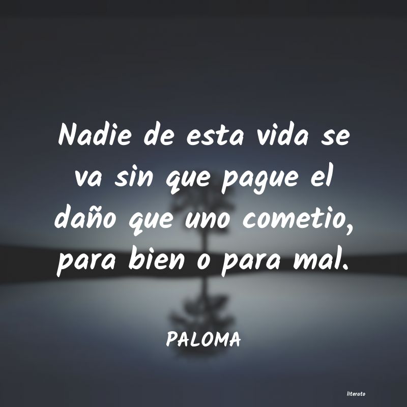 Frases de PALOMA