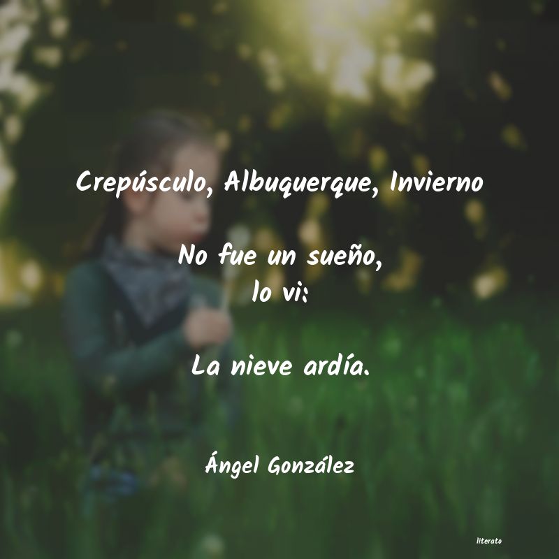 Frases de Ángel González