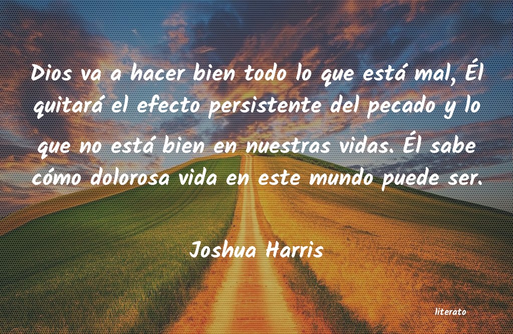 Frases de Joshua Harris