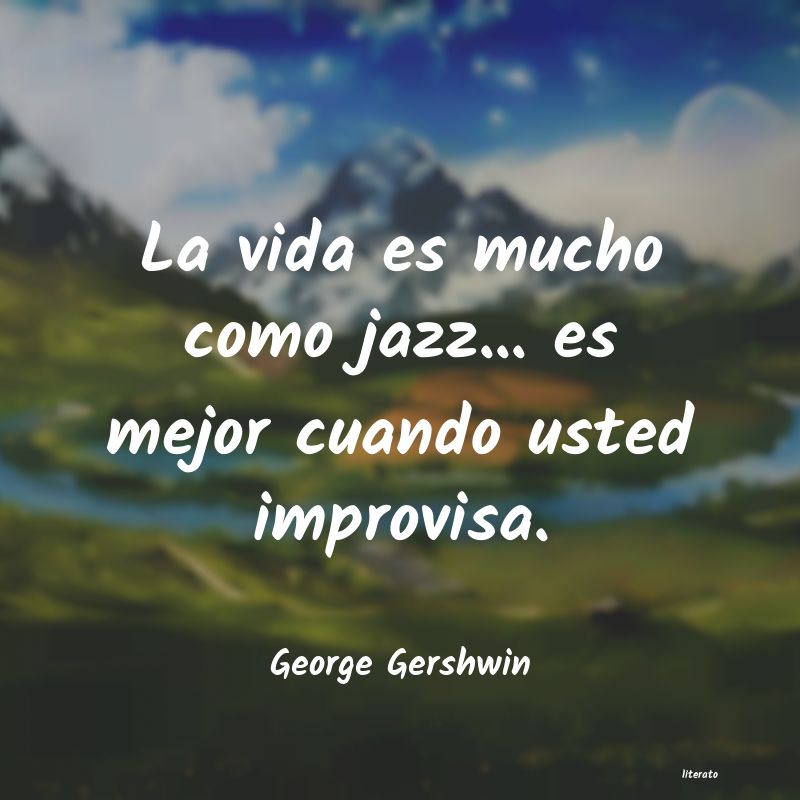 frases de George Gershwin