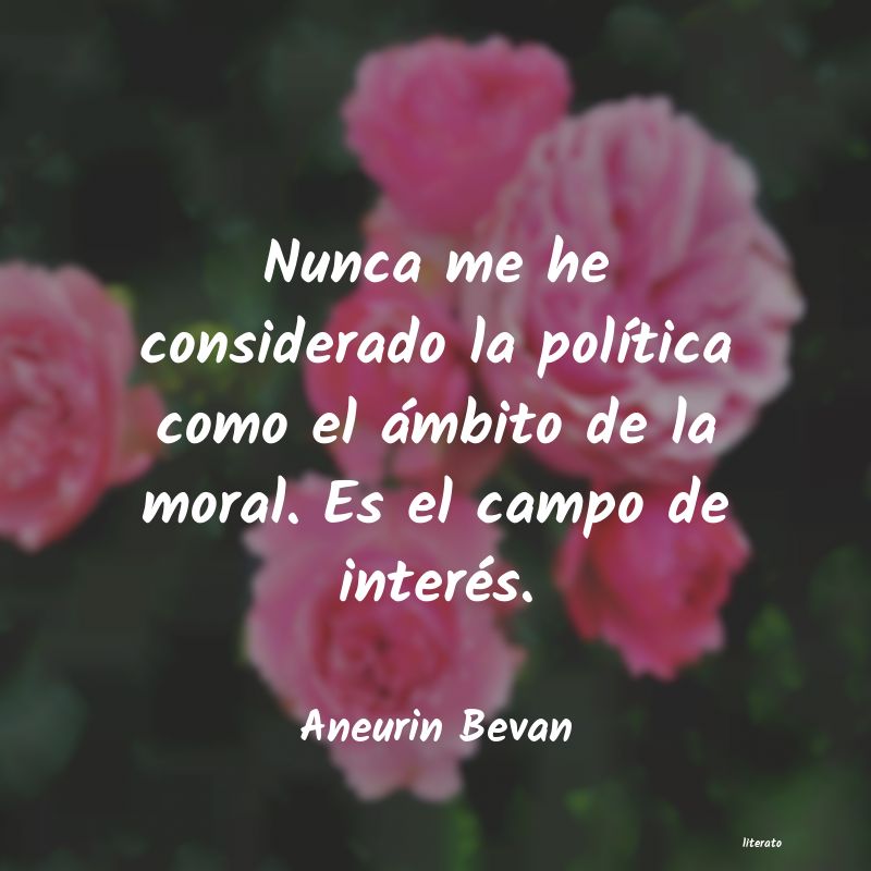 frases de Aneurin Bevan