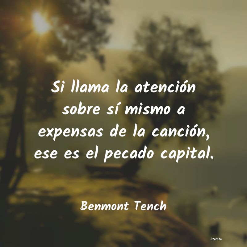 frases de Benmont Tench