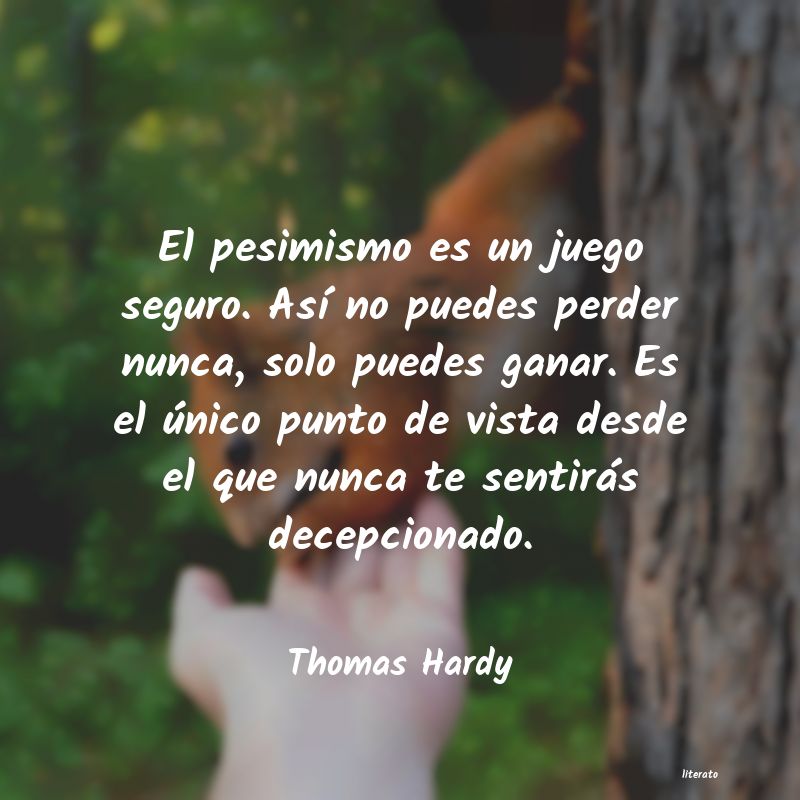 Frases de Thomas Hardy