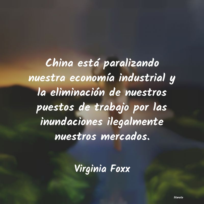 Frases de Virginia Foxx