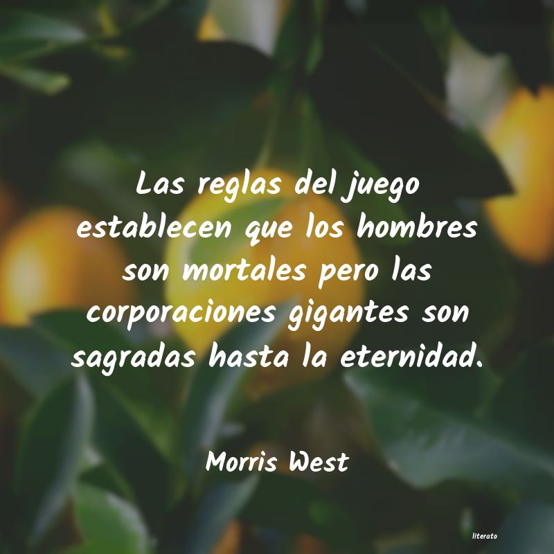 Frases de Morris West