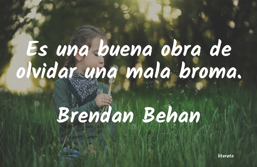 Frases de Brendan Behan