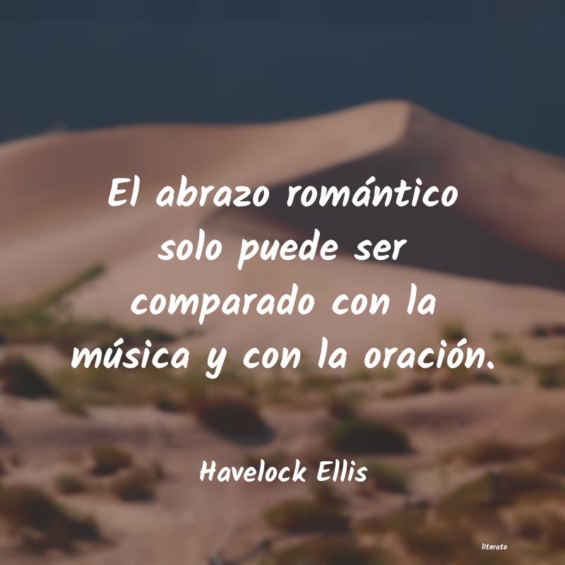 frases de Havelock Ellis