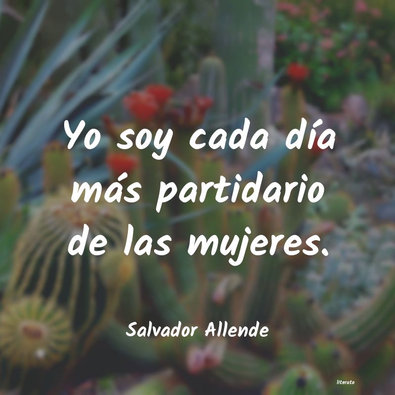 frases de Salvador Allende