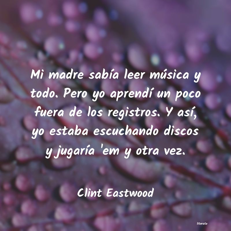 <ol class='breadcrumb' itemscope itemtype='http://schema.org/BreadcrumbList'>
<li itemprop='itemListElement'><a href='/autores/'>Autores</a></li>
<li itemprop='itemListElement'><a href='/autor/clint_eastwood/'>Clint Eastwood</a></li>
</ol>