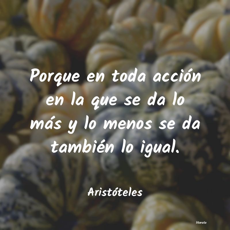 Frases de Aristóteles