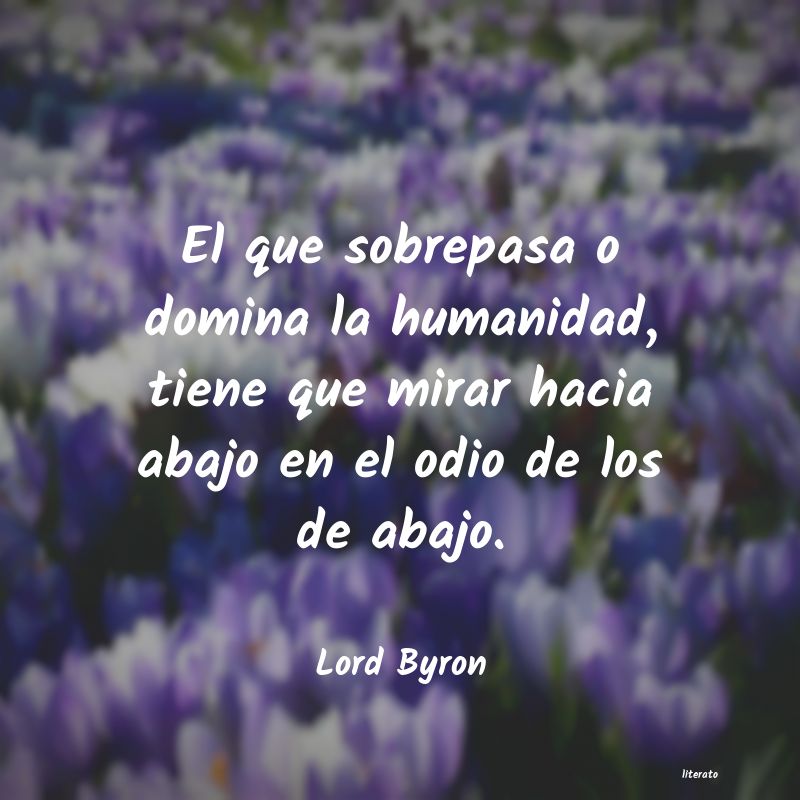 frases de Lord Byron