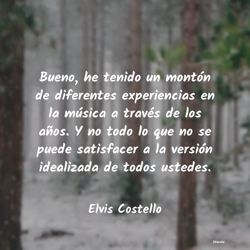 frases de Elvis Costello