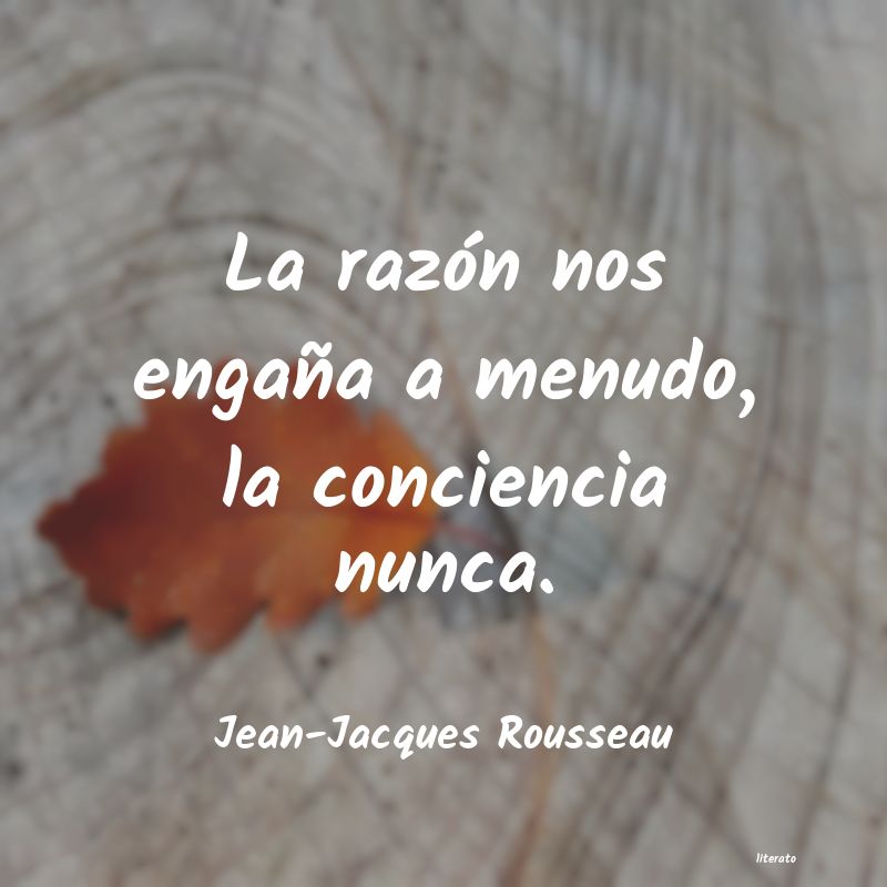 Frases de Jean-Jacques Rousseau