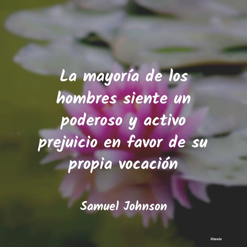 Frases de Samuel Johnson