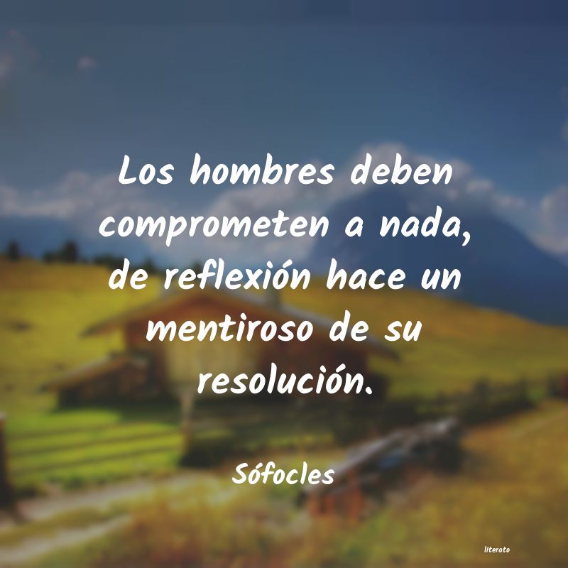 frases de Sófocles