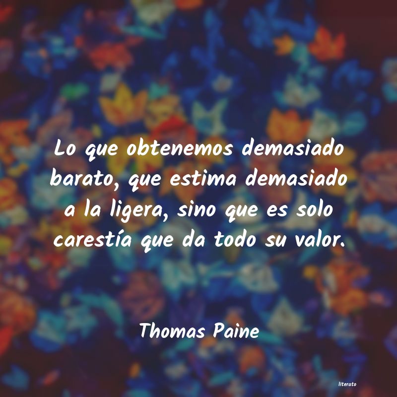 Frases de Thomas Paine