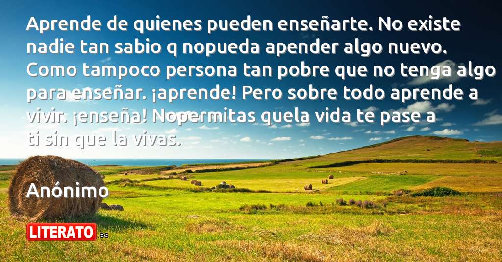 al encuentro de algo nuevo