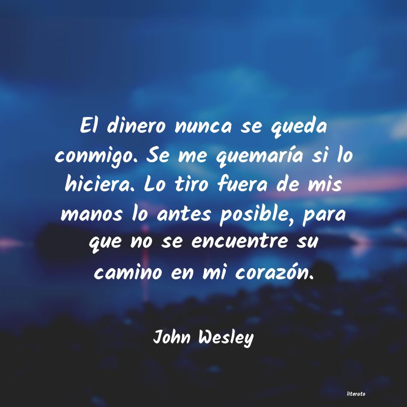 Frases de John Wesley