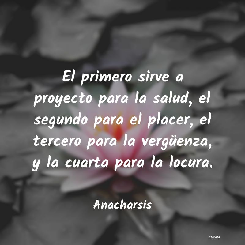 frases de Anacharsis