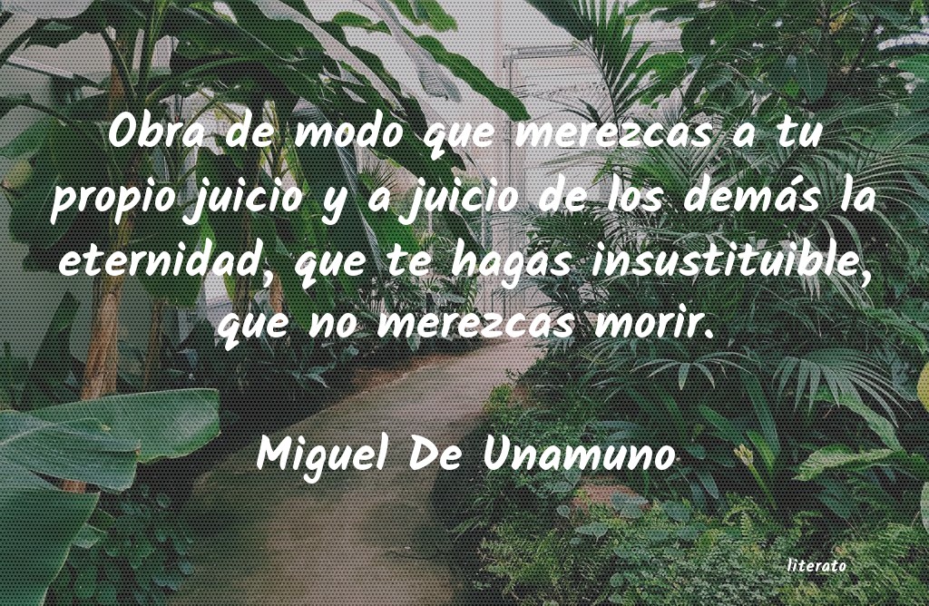 frases de Miguel De Unamuno