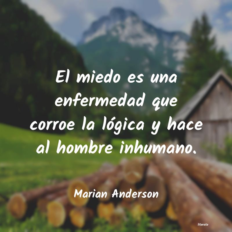 frases de Marian Anderson