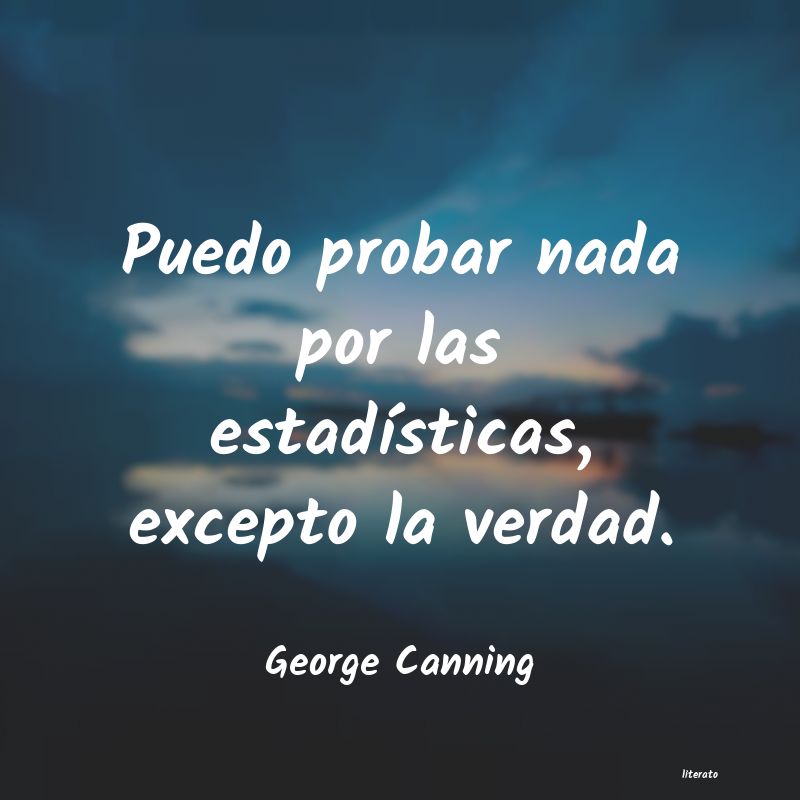 frases de George Canning