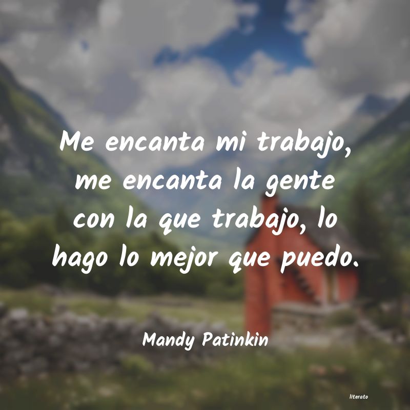 Frases de Mandy Patinkin