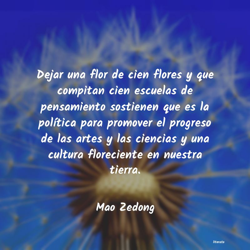 frases de Mao Zedong