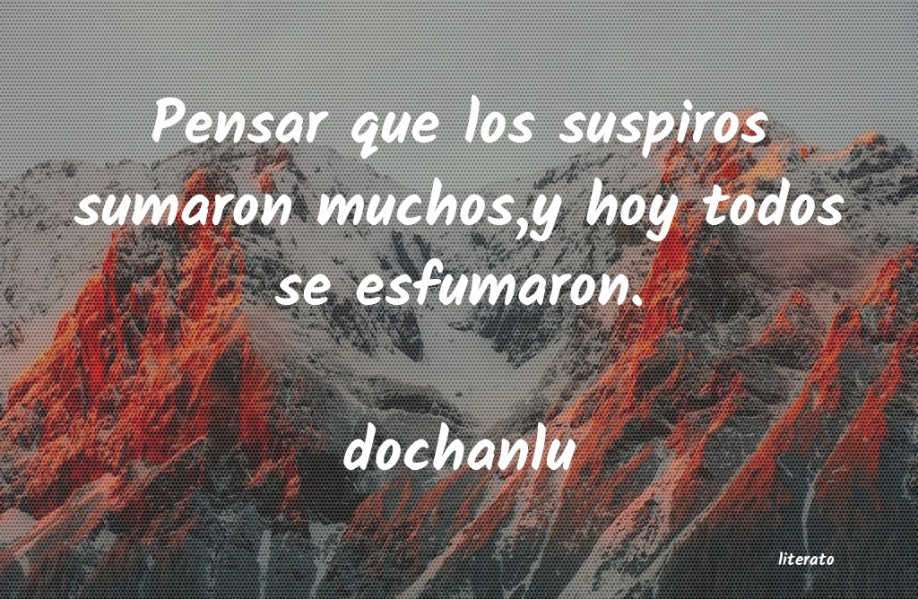 Frases de dochanlu