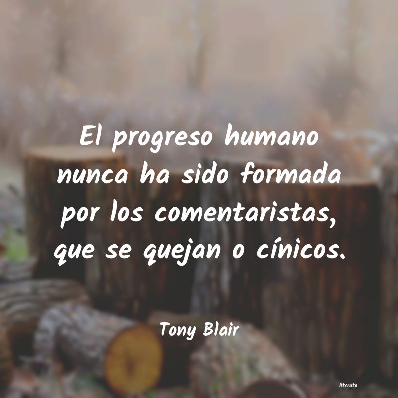 frases de Tony Blair