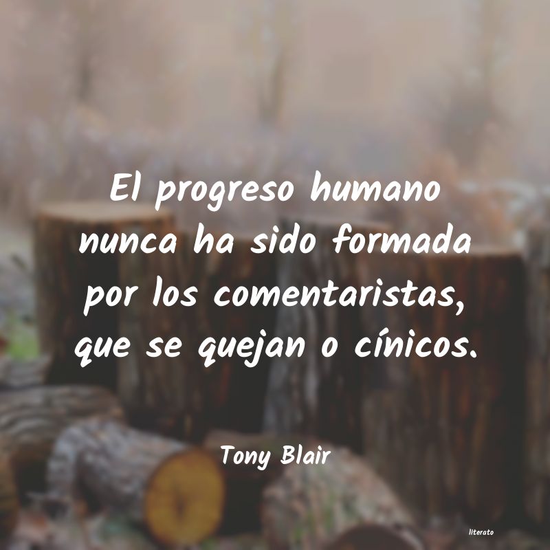 Frases de Tony Blair