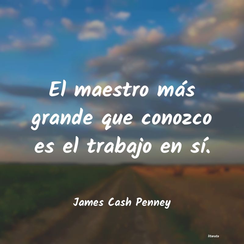 frases de James Cash Penney