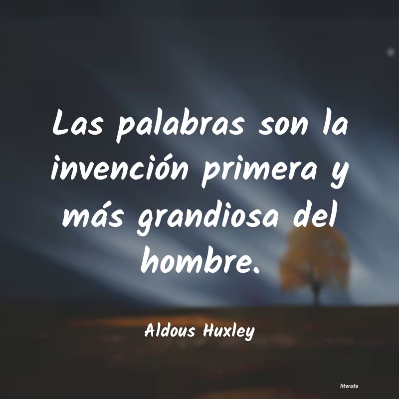 frases de Aldous Huxley