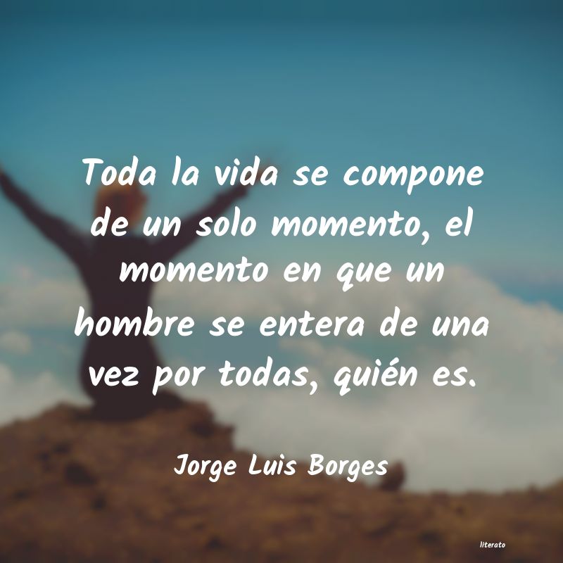 frases de Jorge Luis Borges