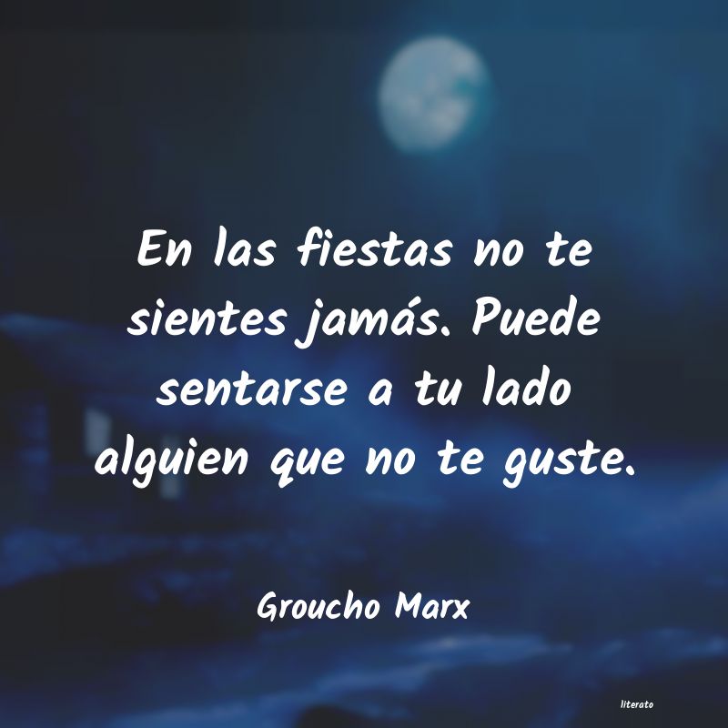 Frases de Groucho Marx