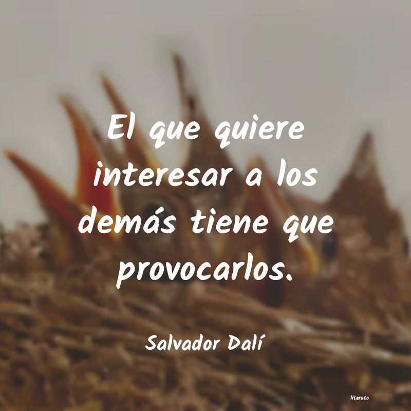 frases de Salvador DalÃ