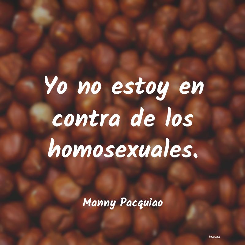 Frases de Manny Pacquiao