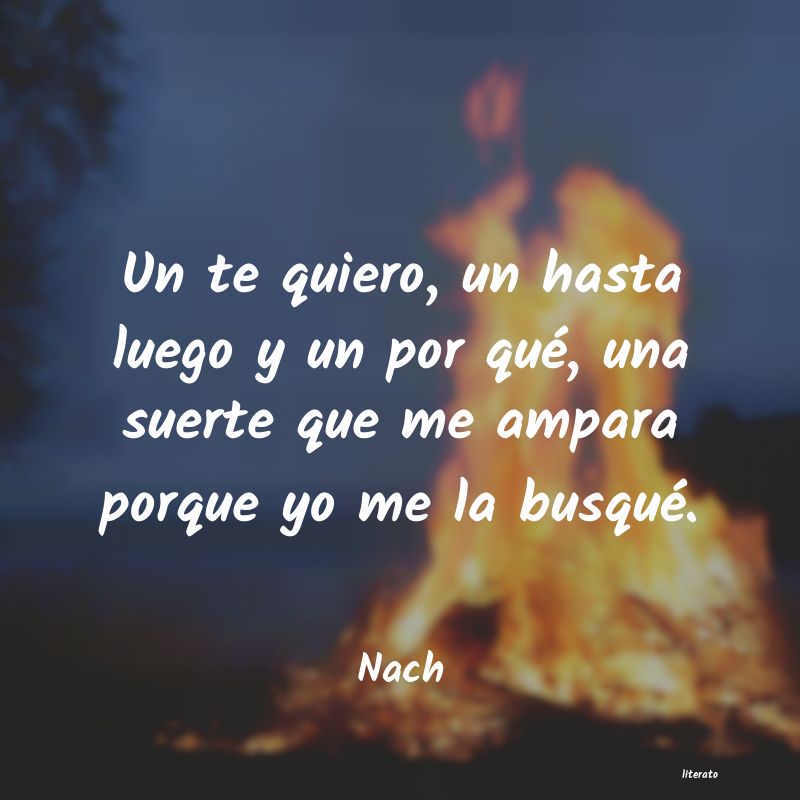 frases de Nach
